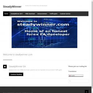 Forex steadywinner ea